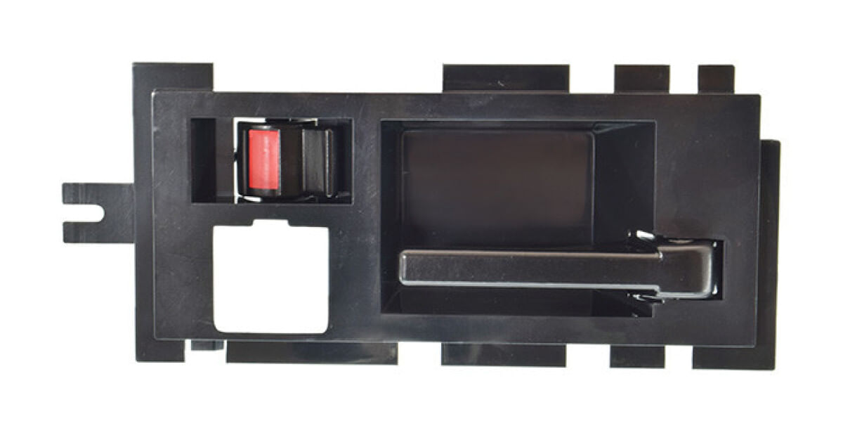 Manija Puerta Interior Trasera Negro Lado Pasajero