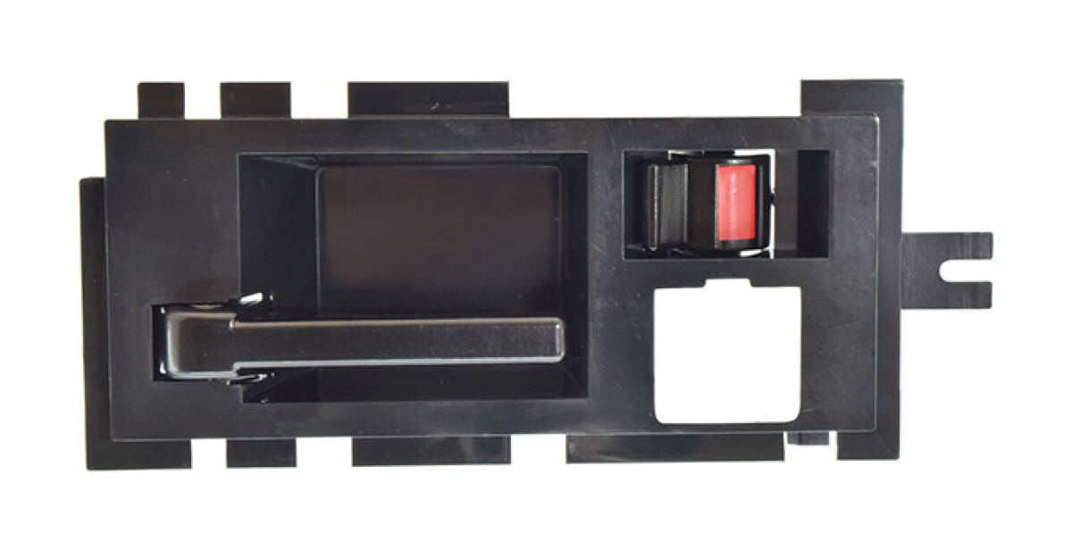 Manija Puerta Interior Trasera Negro Lado Conductor
