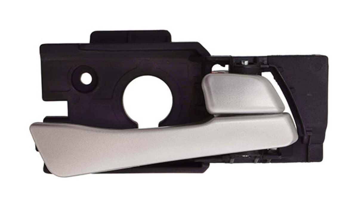 Manija Puerta Interior Delantera Plata Lado Pasajero