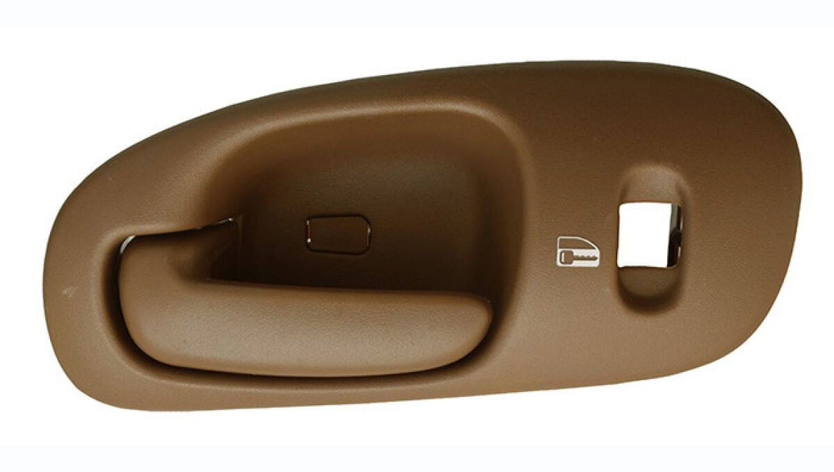 Manija Puerta Interior Delantera Beige Con Hoyo Para Seguro Lado Conductor