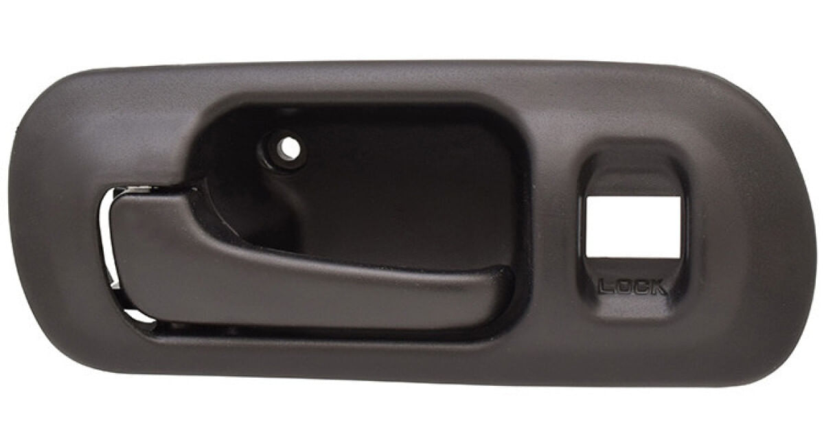 Manija Puerta Interior Delantera Negro Con Hoyo Para Seguro Lado Conductor
