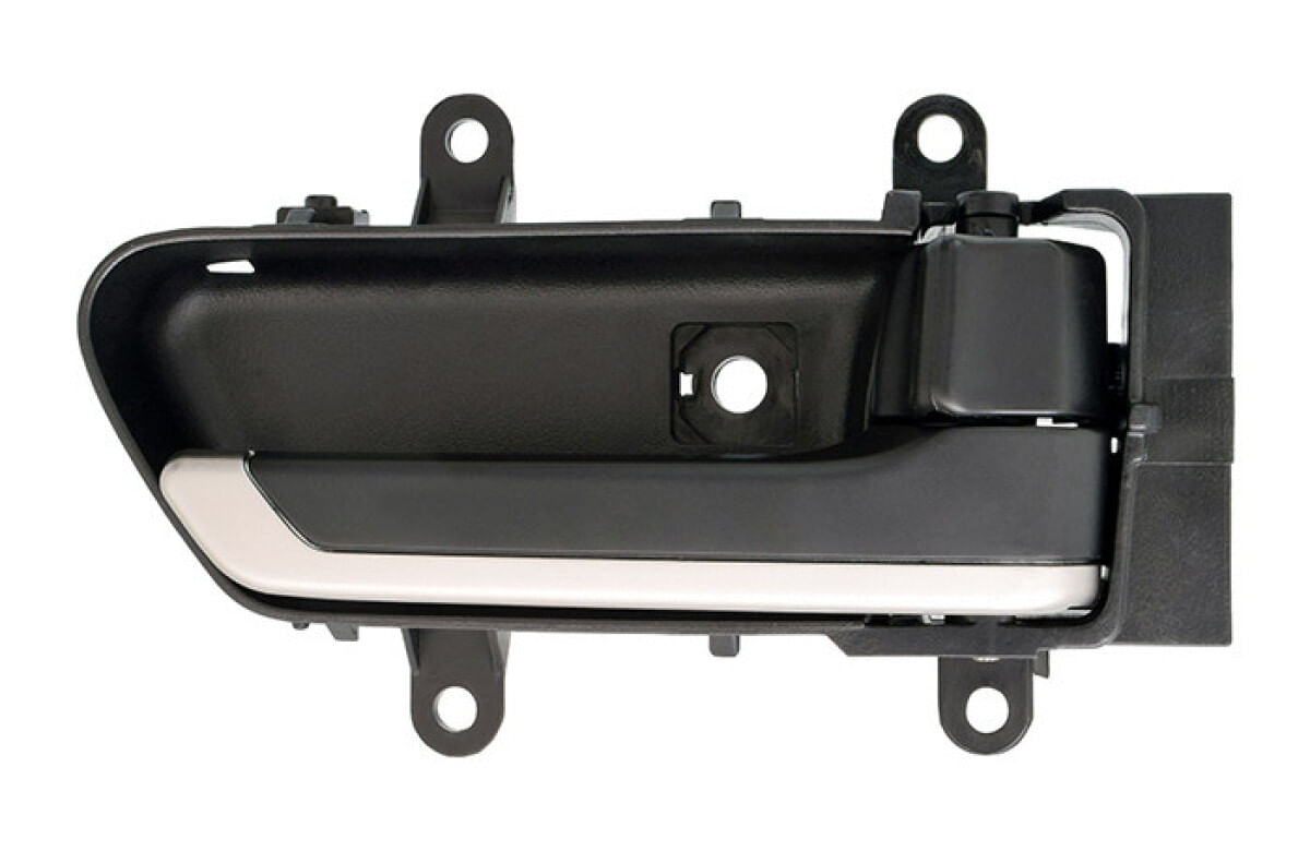 Manija Puerta Interior Delantera O Trasera Negro/Plata Lado Pasajero