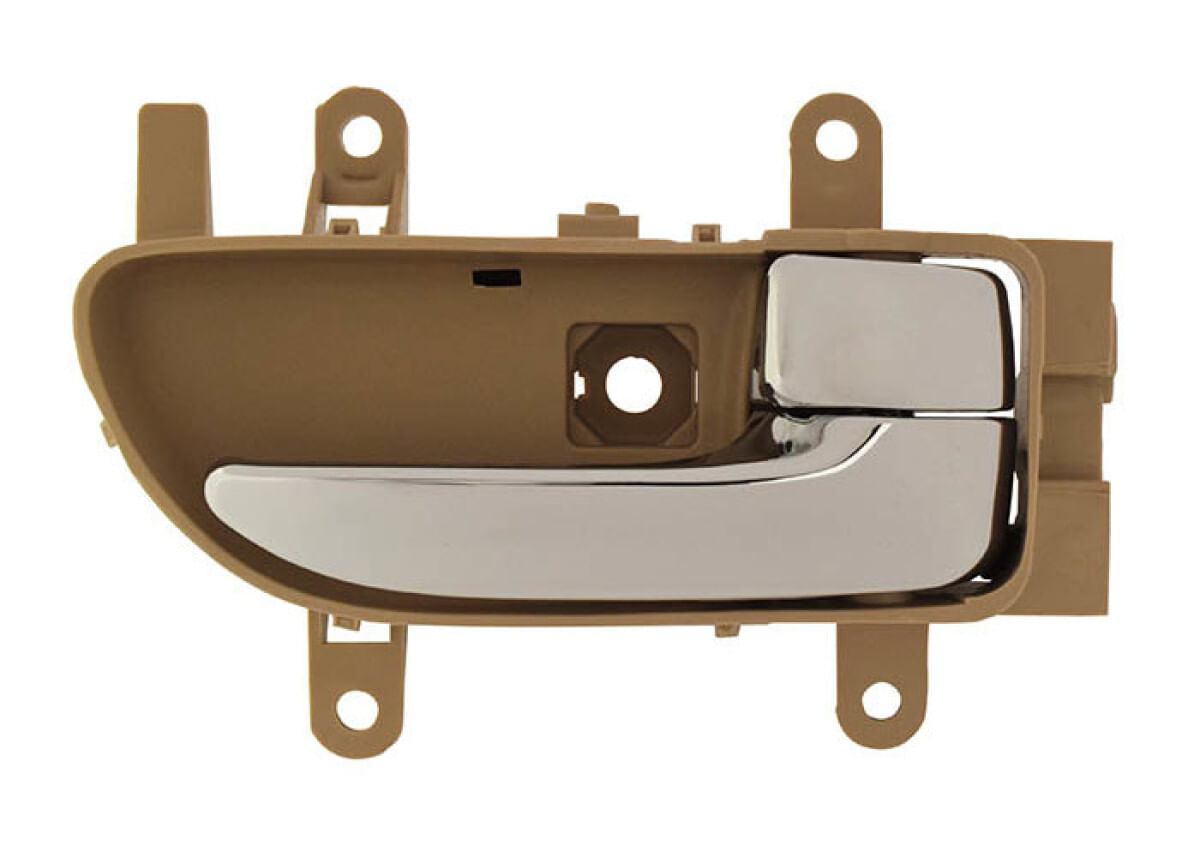 Manija Puerta Interior Delantera O Trasera Beige/Cromado Lado Pasajero