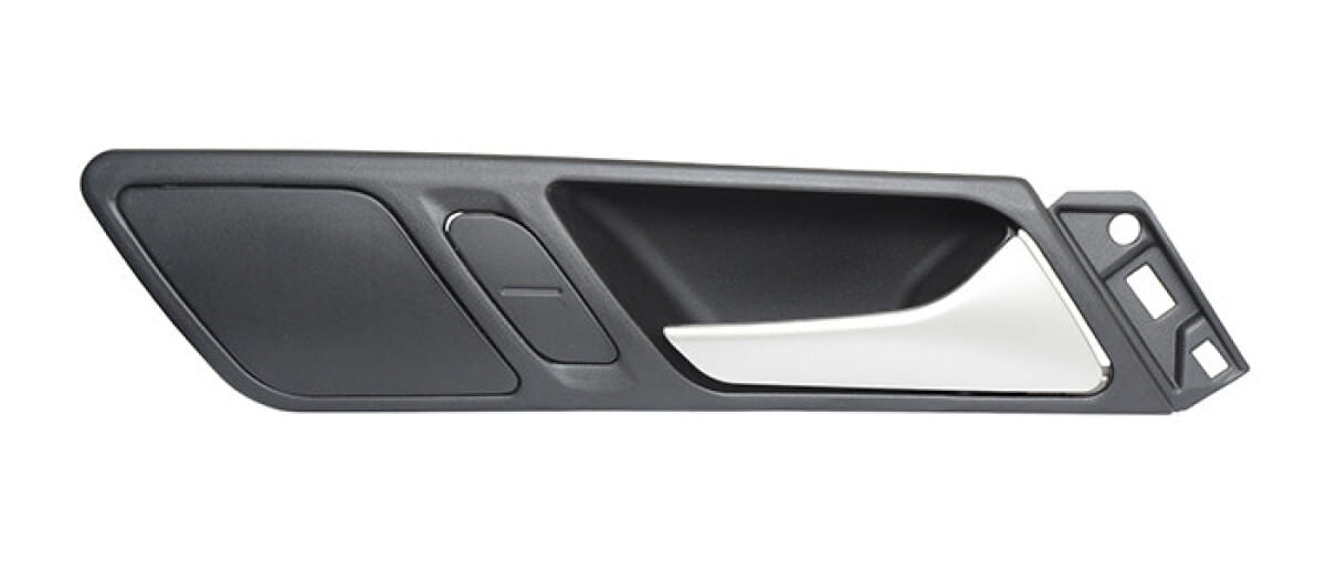 Manija Puerta Interior Delantera Negro/Plata Lado Pasajero