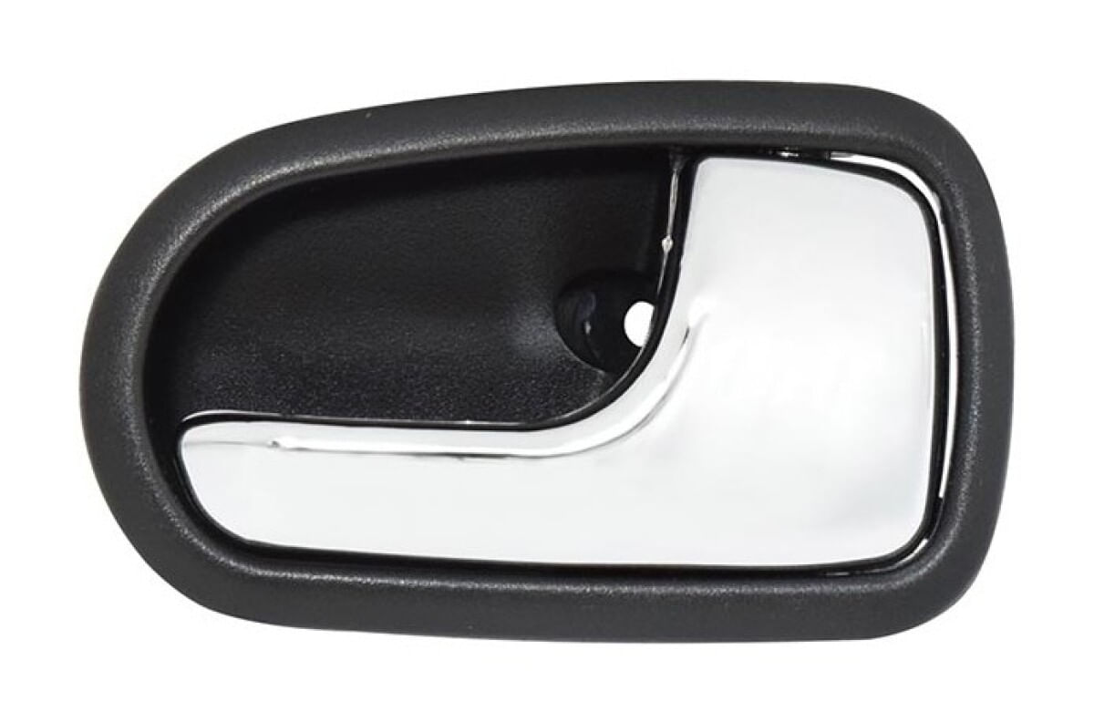 Manija Puerta Interior Delantera O Trasera Negro/Cromado Lado Pasajero