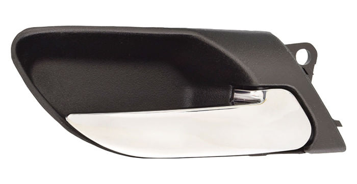 Manija Puerta Interior Trasera Negro/Cromado Lado Pasajero