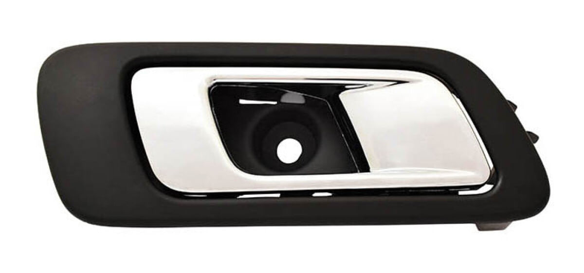 Manija Puerta Interior Trasera Negro/Cromado Lado Pasajero
