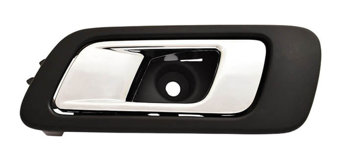 Manija Puerta Interior Trasera Negro/Cromado Lado Conductor