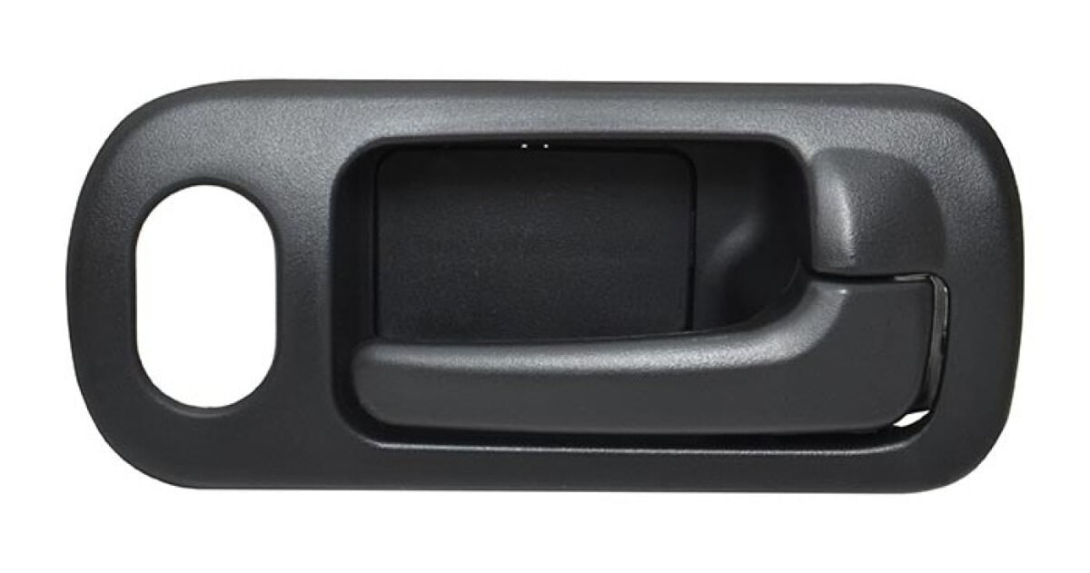 Manija Puerta Interior Delantera Negro Con Hoyo Para Seguro Lado Conductor