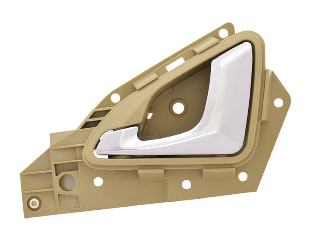 Manija Puerta Interior Delantera Beige/Cromado Lado Conductor
