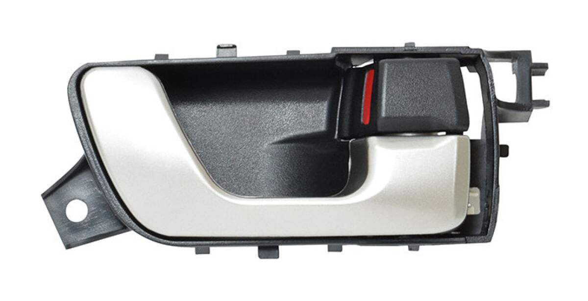 Manija Puerta Interior Delantera O Trasera Negro/Plata Lado Pasajero