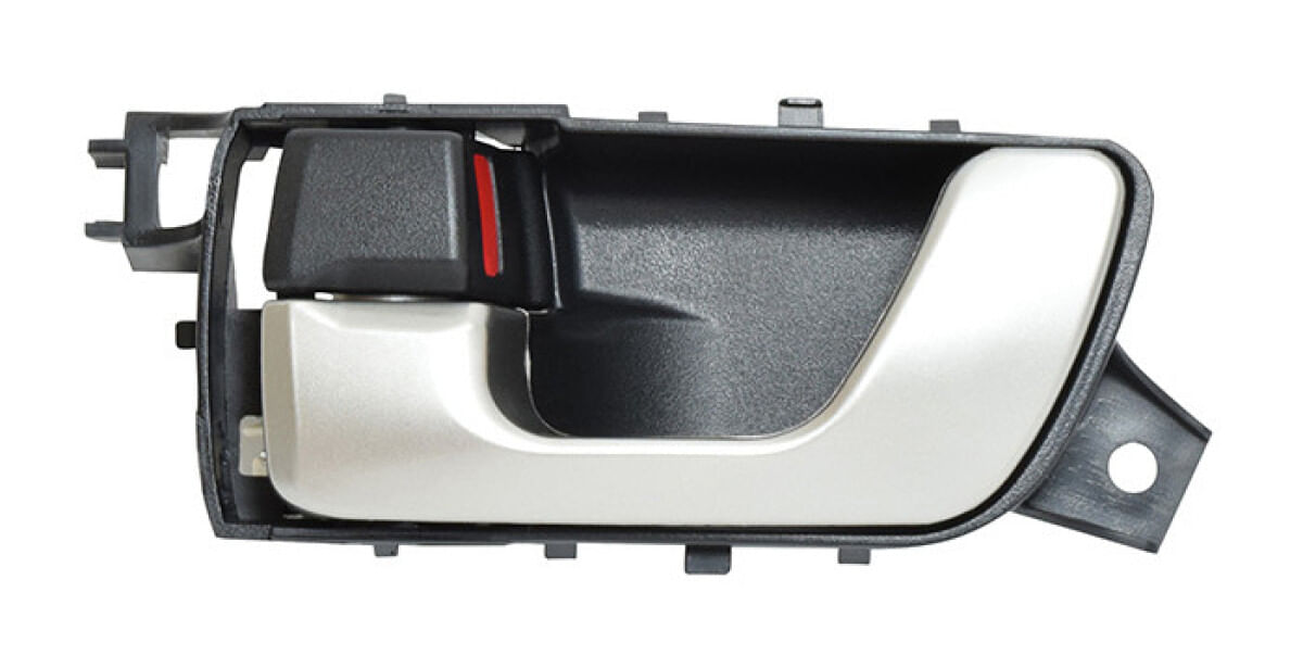 Manija Puerta Interior Delantera O Trasera Negro/Plata Lado Conductor