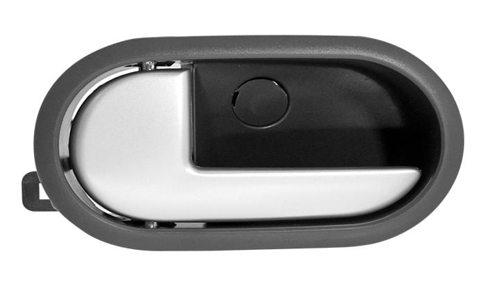 Manija Puerta Interior Delantera O Trasera Negro/Plata Lado Conductor