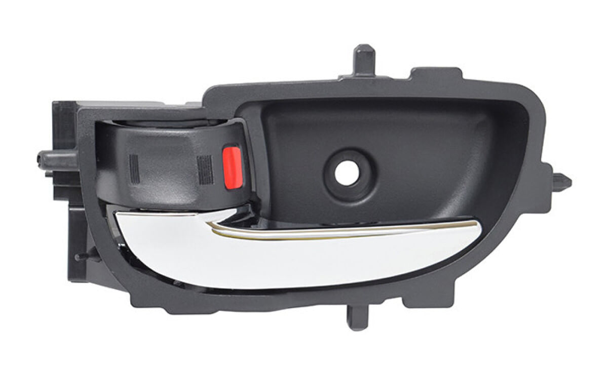 Manija Puerta Interior Delantera O Trasera Negro/Cromado Lado Conductor