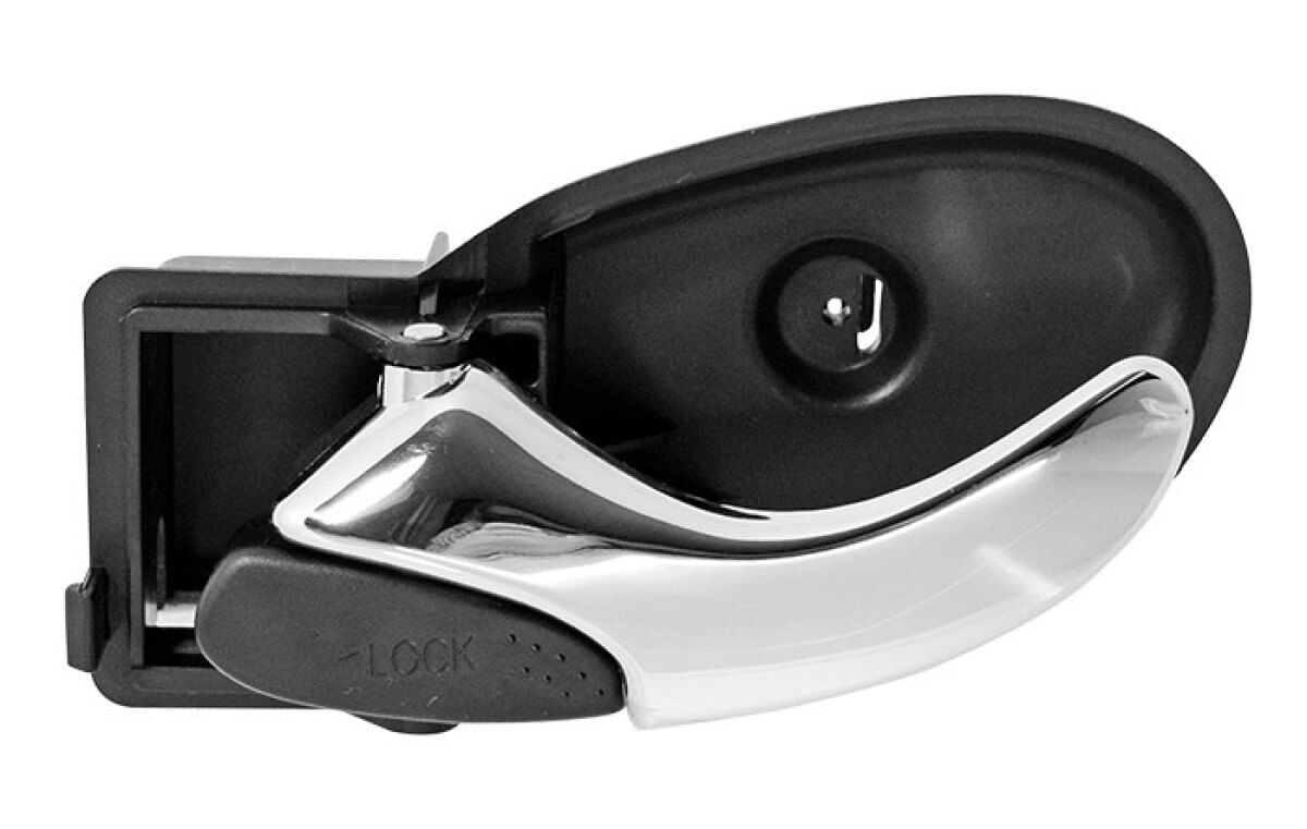 Manija Puerta Interior Delantera O Trasera Cromado/Negro Lado Conductor