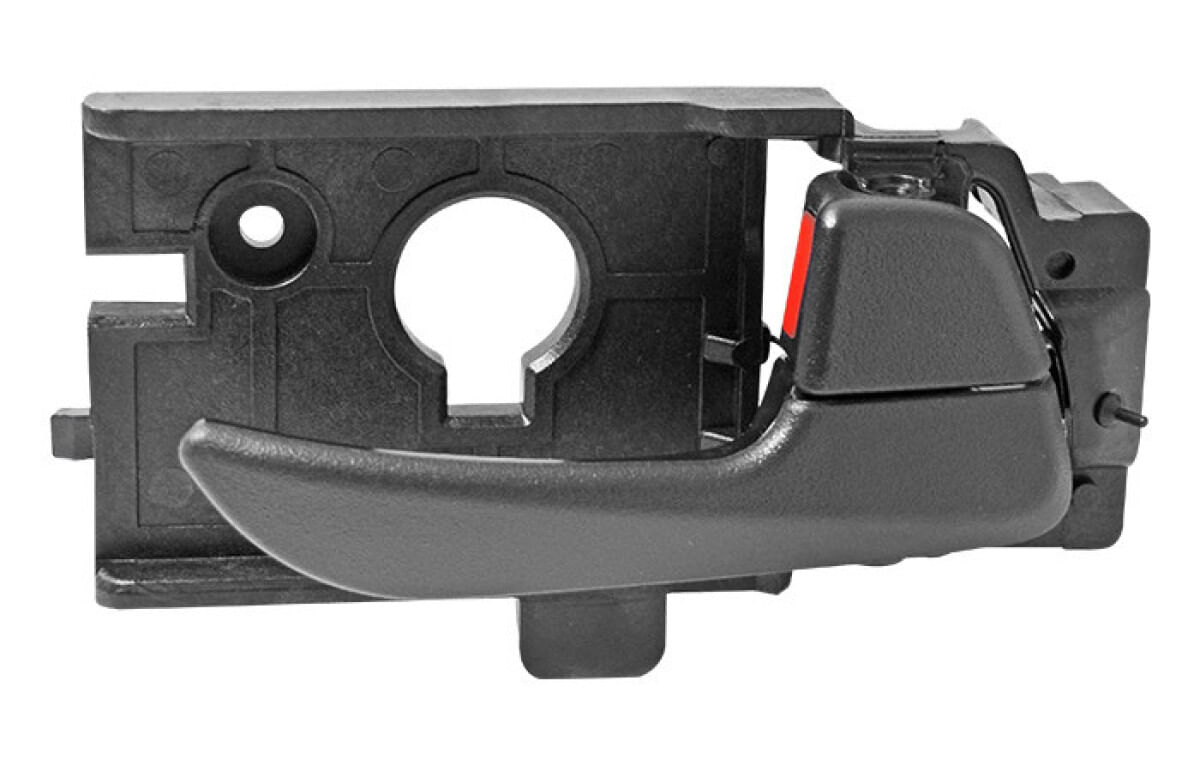 Manija Puerta Interior Delantera Negro Corrugado Lado Pasajero