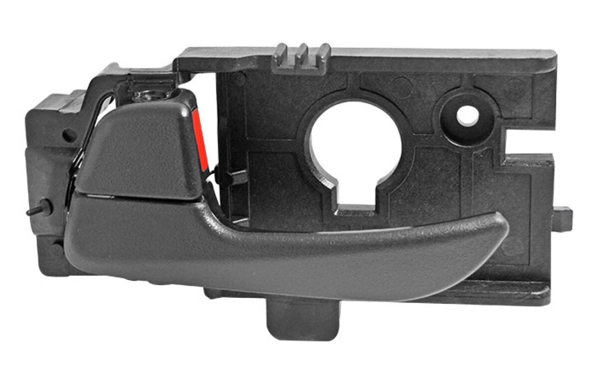 Manija Puerta Interior Trasera Negro Corrugado Lado Conductor