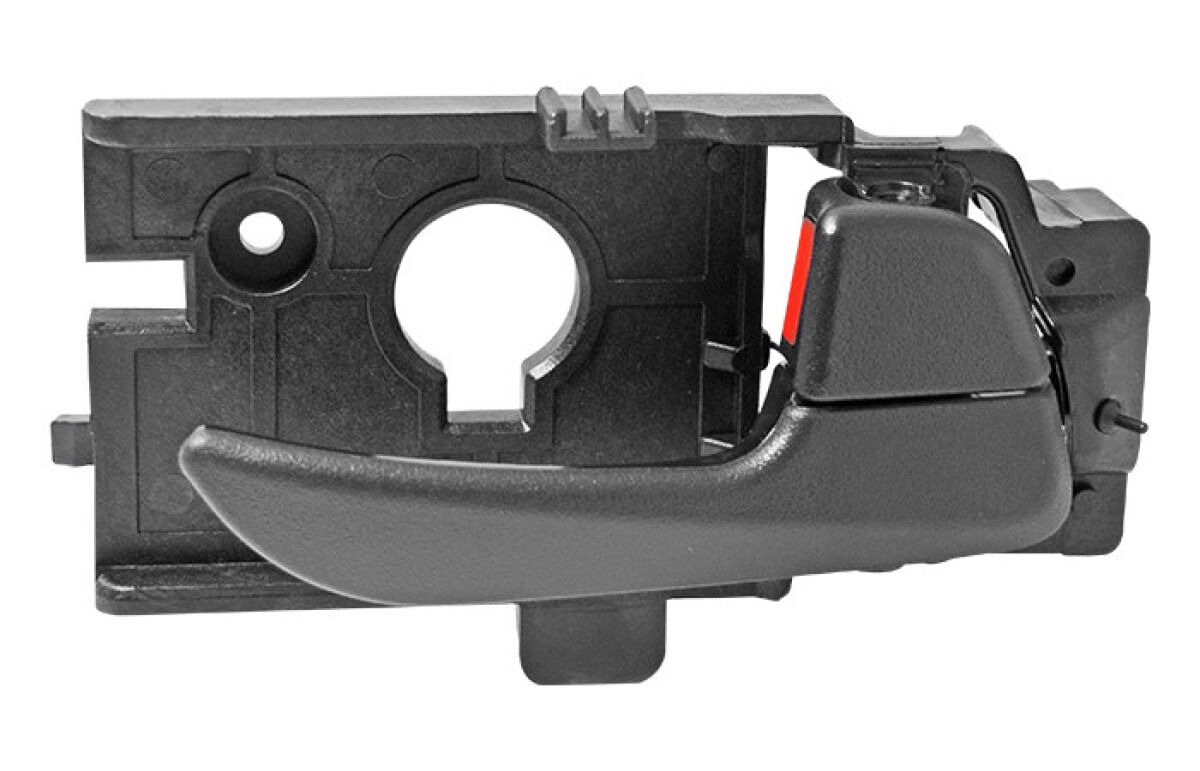 Manija Puerta Interior Trasera Negro Corrugado Lado Pasajero