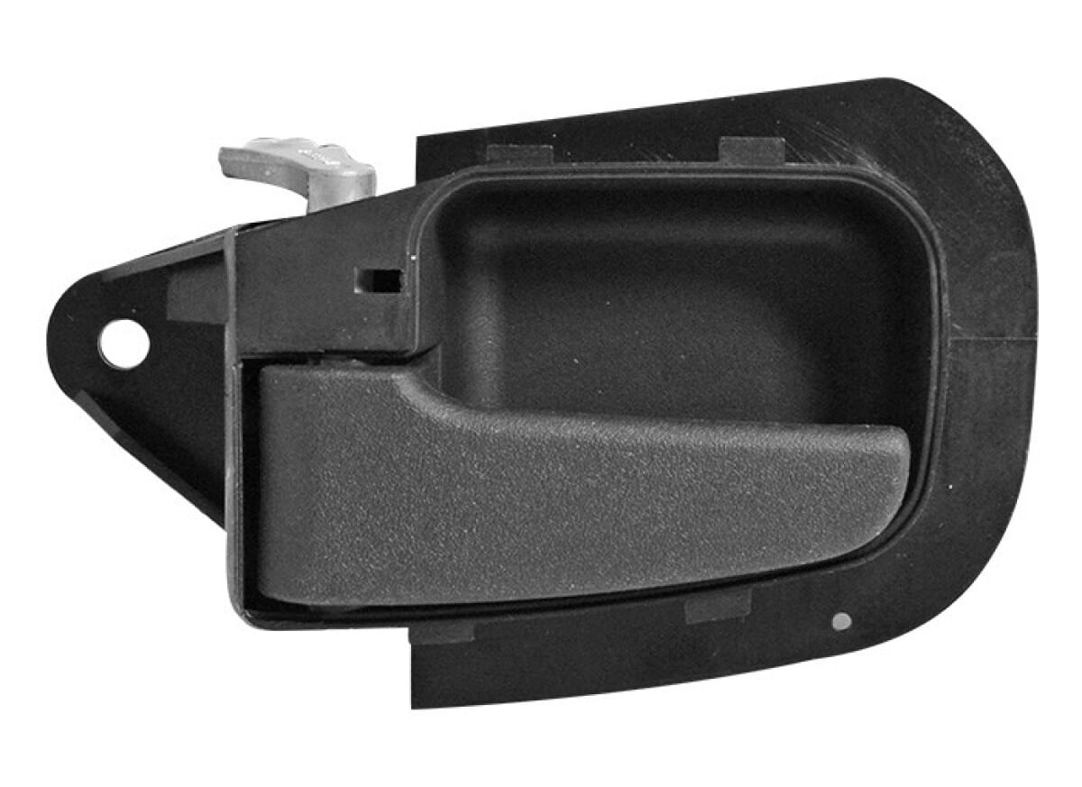 Manija Puerta Interior Delantera Negro Corrugado Lado Conductor
