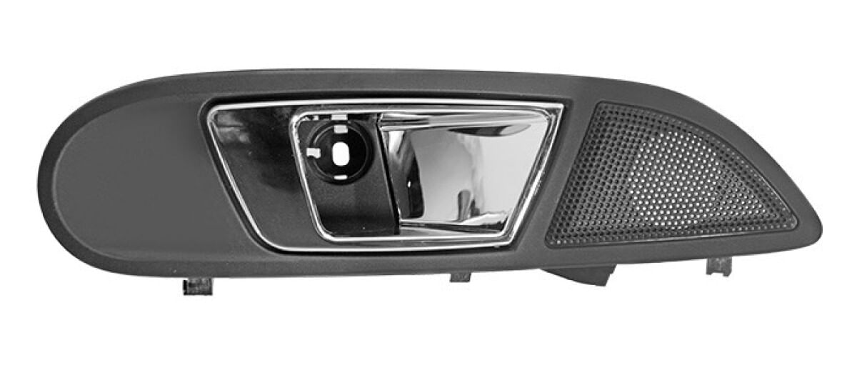 Manija Puerta Interior Delantera Cromado/Negro Sin Hoyo Lado Pasajero