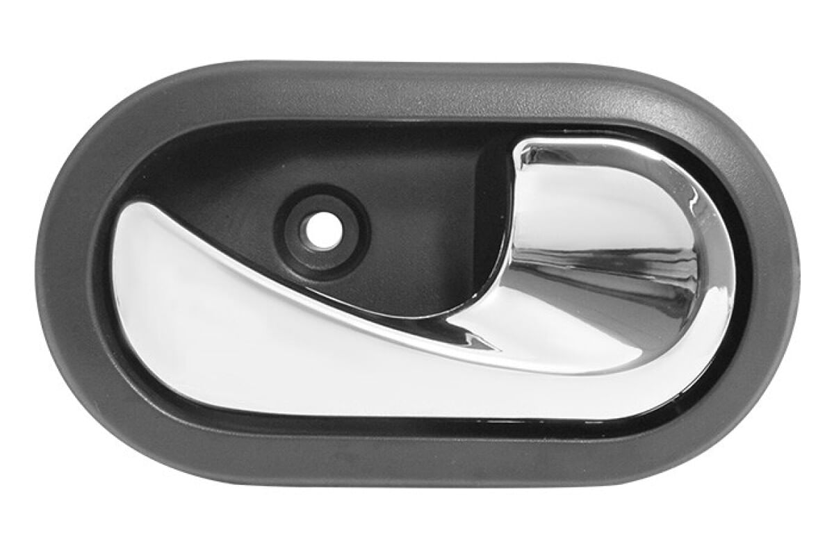 Manija Puerta Interior Delantera O Trasera Negro/Cromado Lado Pasajero