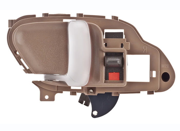 Manija Puerta Interior Delantera O Trasera Beige/Cromado Lado Conductor