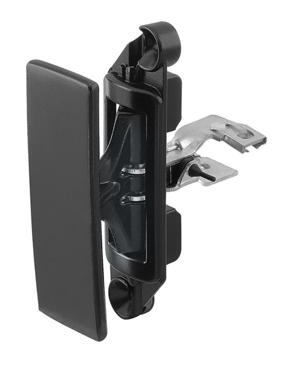 Manija Puerta Interior Delantera Puerta Corrediza Negro