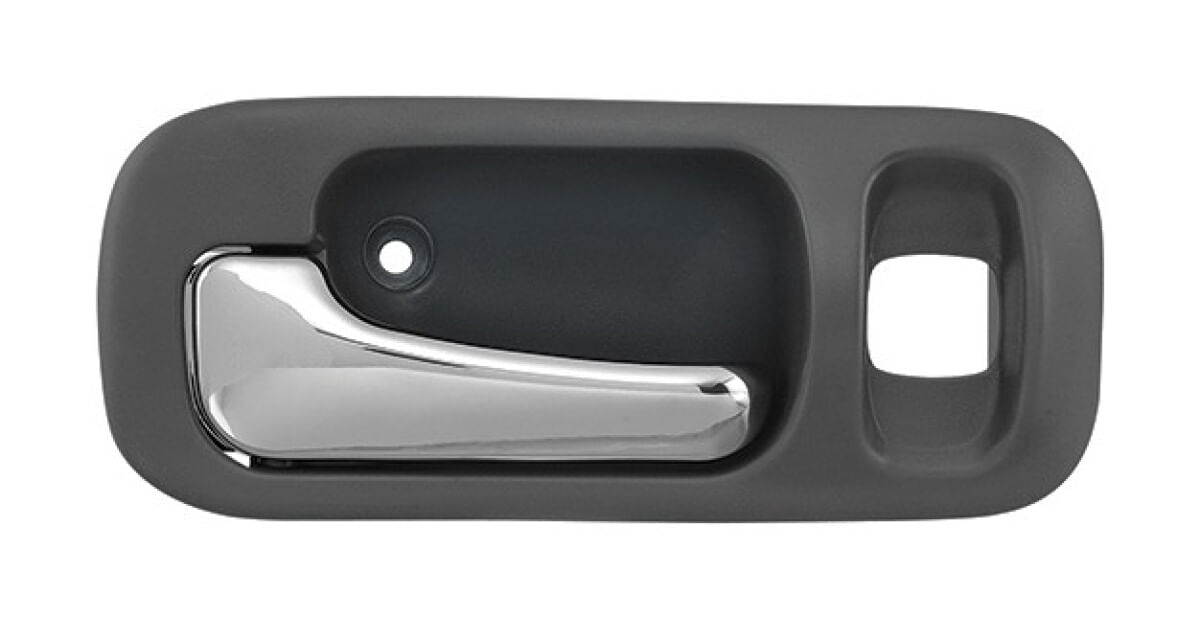 Manija Puerta Interior Trasera Negro Con Hoyo Para Seguro Lado Conductor