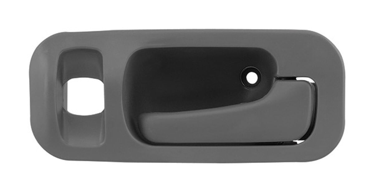 Manija Puerta Interior Trasera Gris Con Hoyo Para Cristal Lado Pasajero