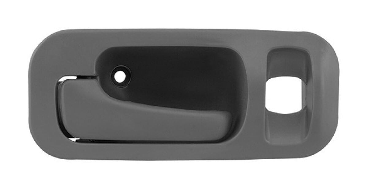 Manija Puerta Interior Trasera Gris Con Hoyo Para Cristal Lado Conductor