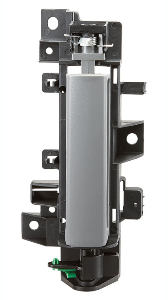 Manija Puerta Interior Delantera Puerta Corrediza Gris Lado Pasajero