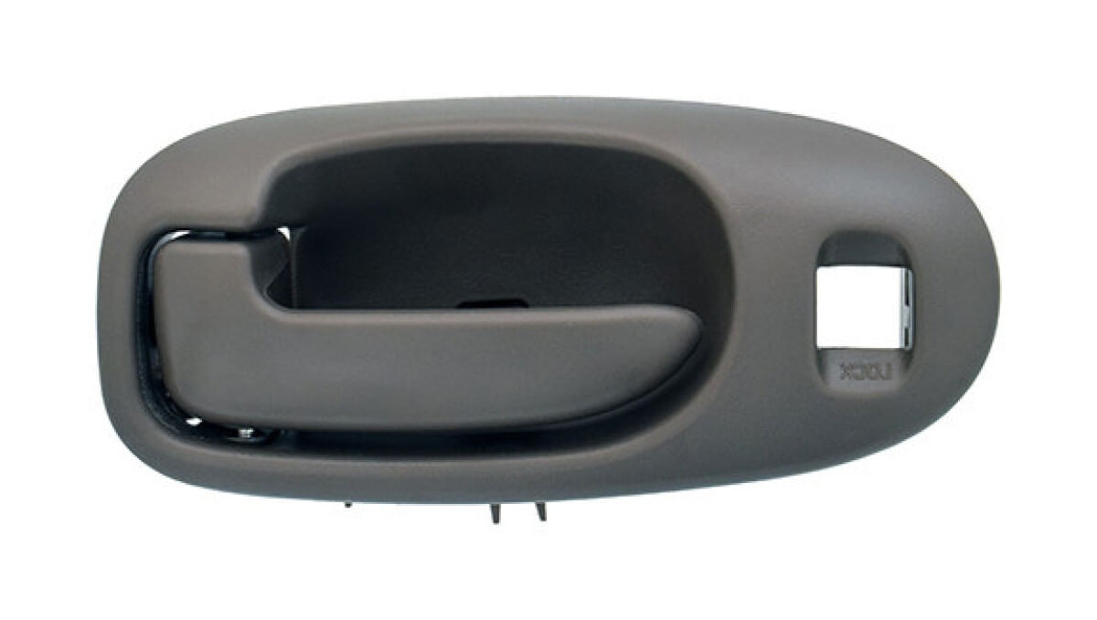 Manija Puerta Interior Delantera Gris Obscuro Con Hoyo Para Seguro Lado Conductor