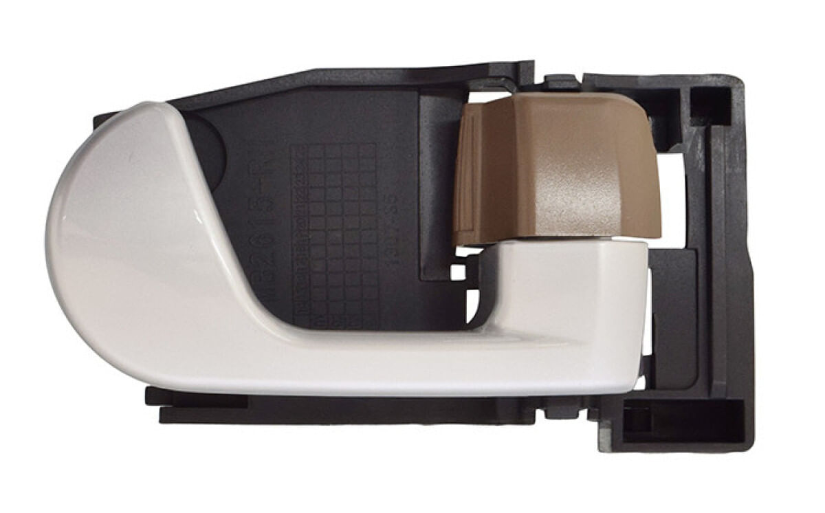 Manija Puerta Interior Delantera O Trasera Beige/Plata Lado Pasajero