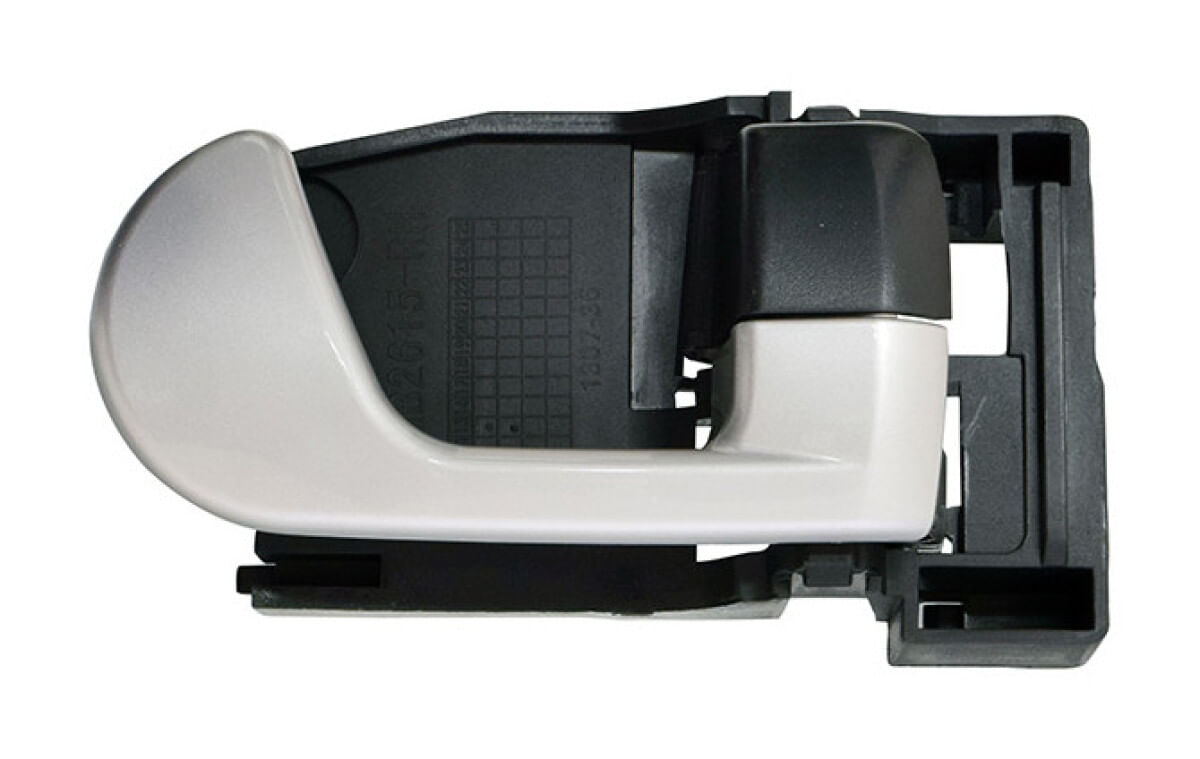 Manija Puerta Interior Delantera O Trasera Negro/Plata Lado Conductor