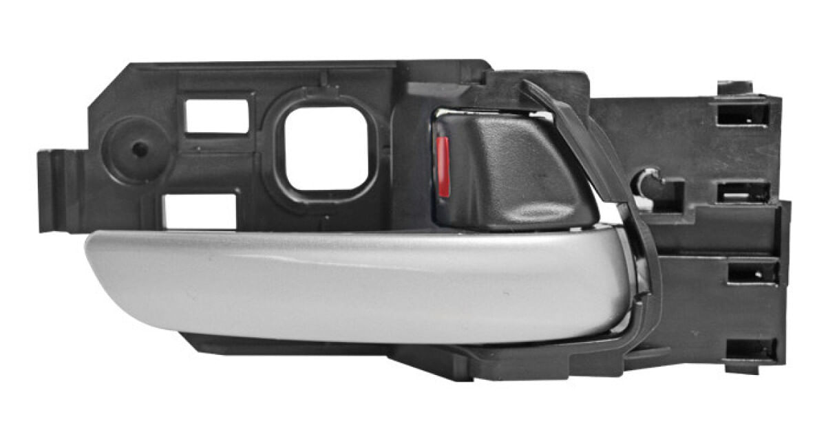 Manija Puerta Interior Delantera O Trasera Negro/Plata Lado Pasajero