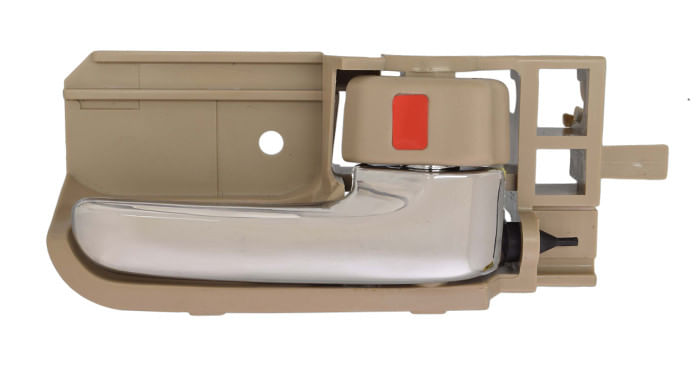 Manija Puerta Interior Delantera O Trasera Beige/Cromado Lado Pasajero
