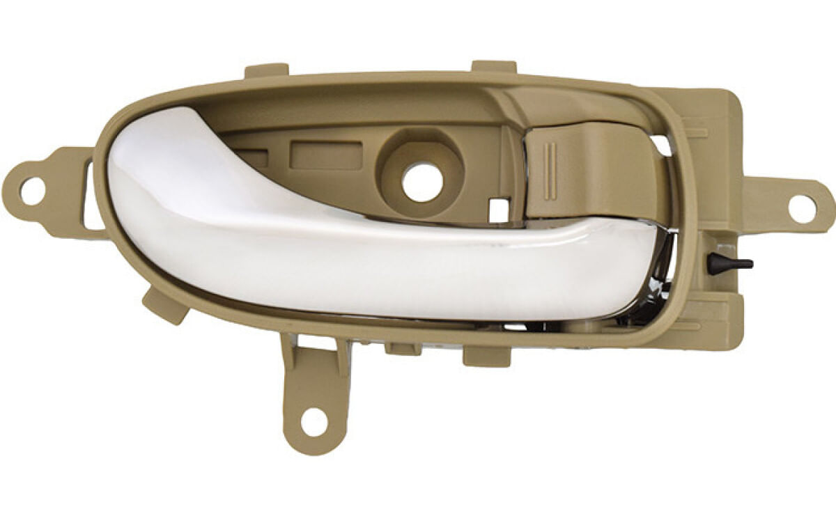 Manija Puerta Interior Delantera O Trasera Beige/Cromado Lado Pasajero
