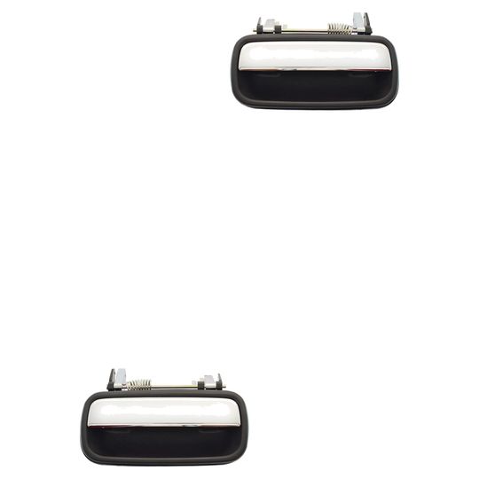 hushan-par-de-manijas-de-puertas-exteriores-traseras-negro-cromado-corrugado-toyota-hilux-2004-hilux-0
