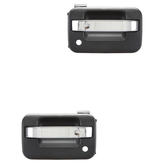 hushan-par-de-manijas-de-puertas-exteriores-delanteras-negro-cromado-corrugado-con-hoyo-para-llave-ford-lobo-2004-2008-lobo-0