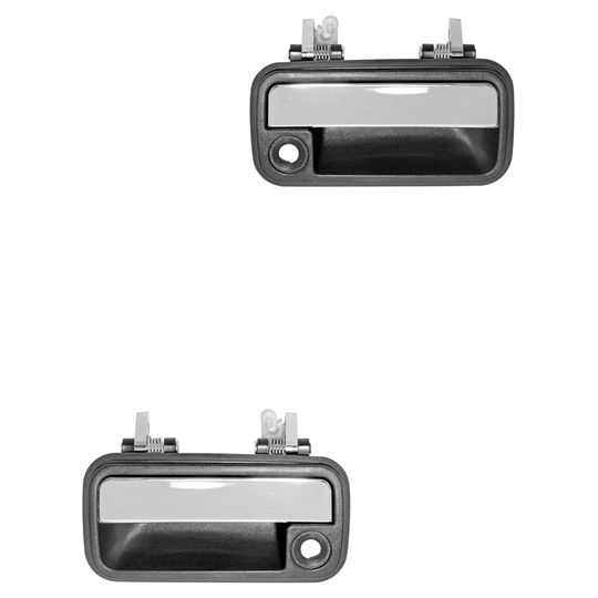 hushan-par-de-manijas-de-puertas-exteriores-delanteras-cromado-negro-con-hoyo-para-llave-mazda-626-1988-1992-626-0
