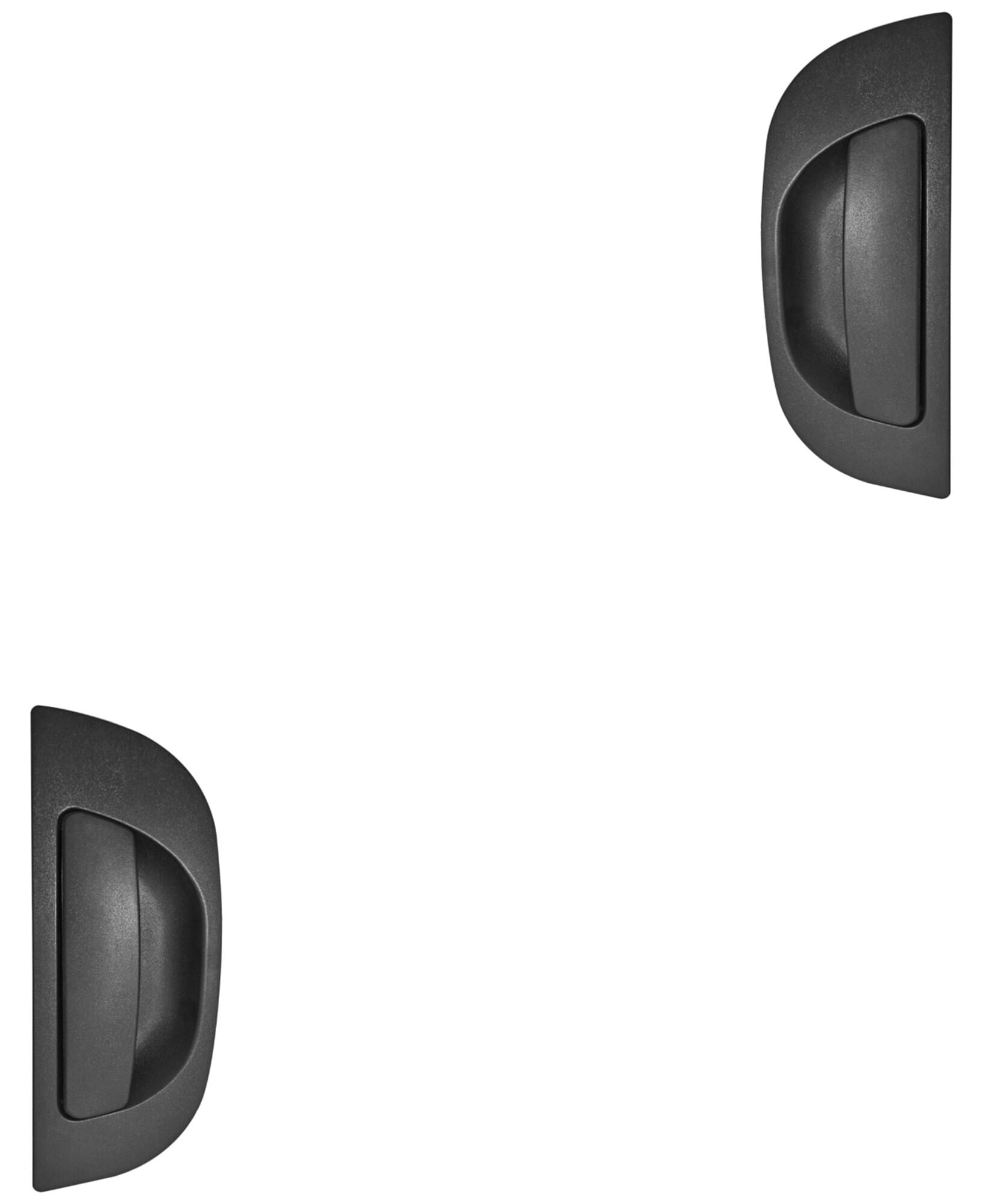 Par De Manijas De Puertas Exteriores Traseras Negro