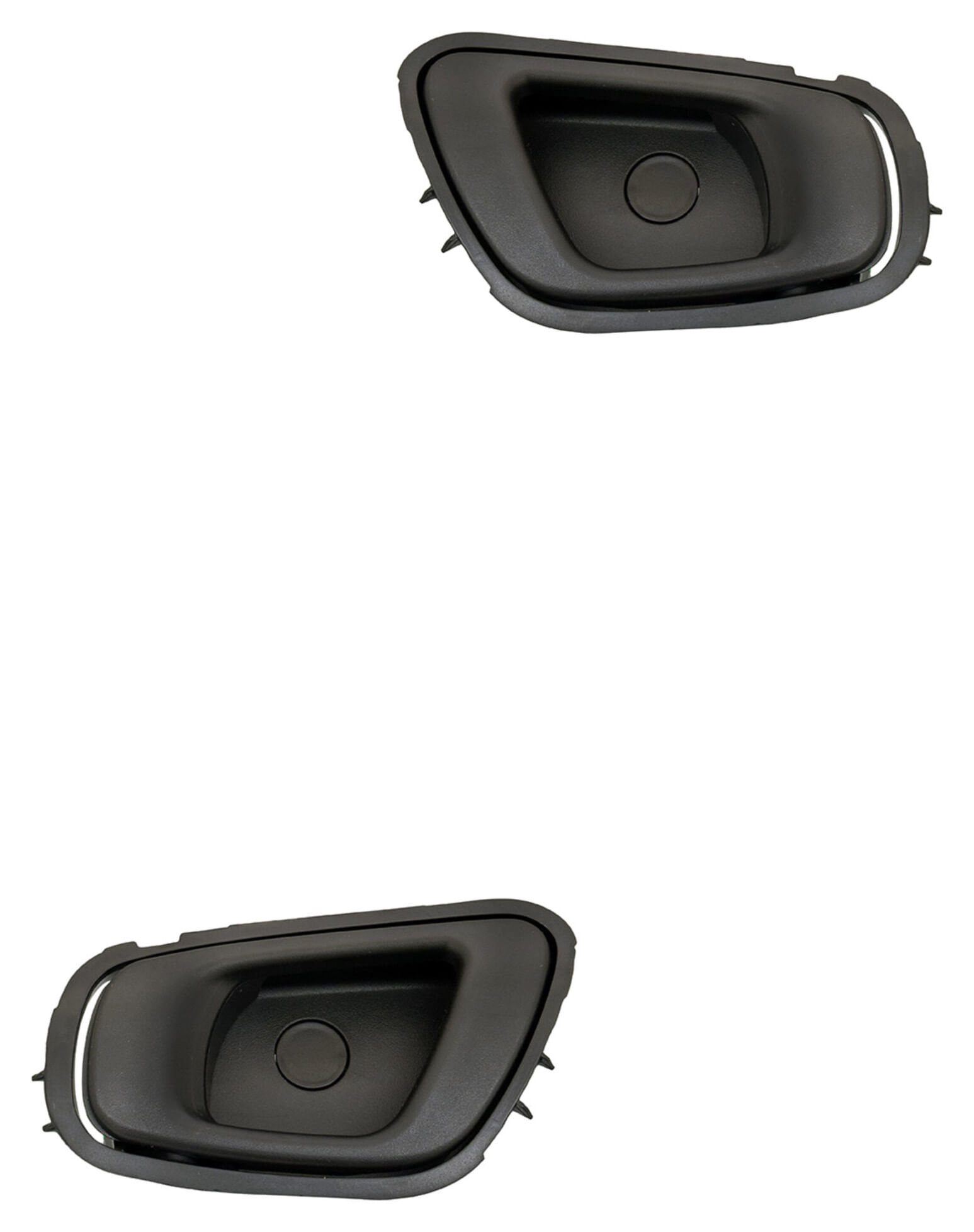 Par De Manijas De Puertas Interiores Delanteras Negro