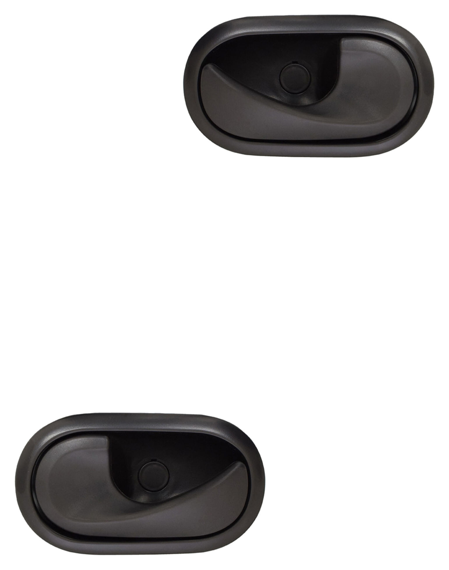 Par De Manijas De Puertas Interiores Delanteras O Traseras Negro