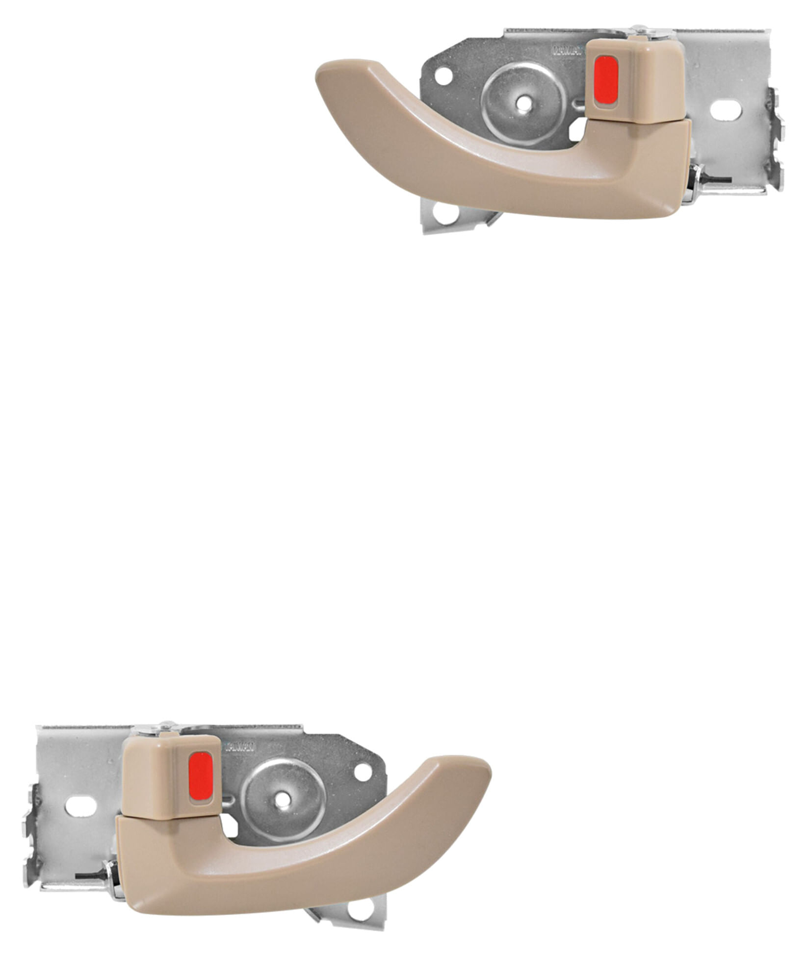 Par De Manijas De Puertas Interiores Delanteras Beige