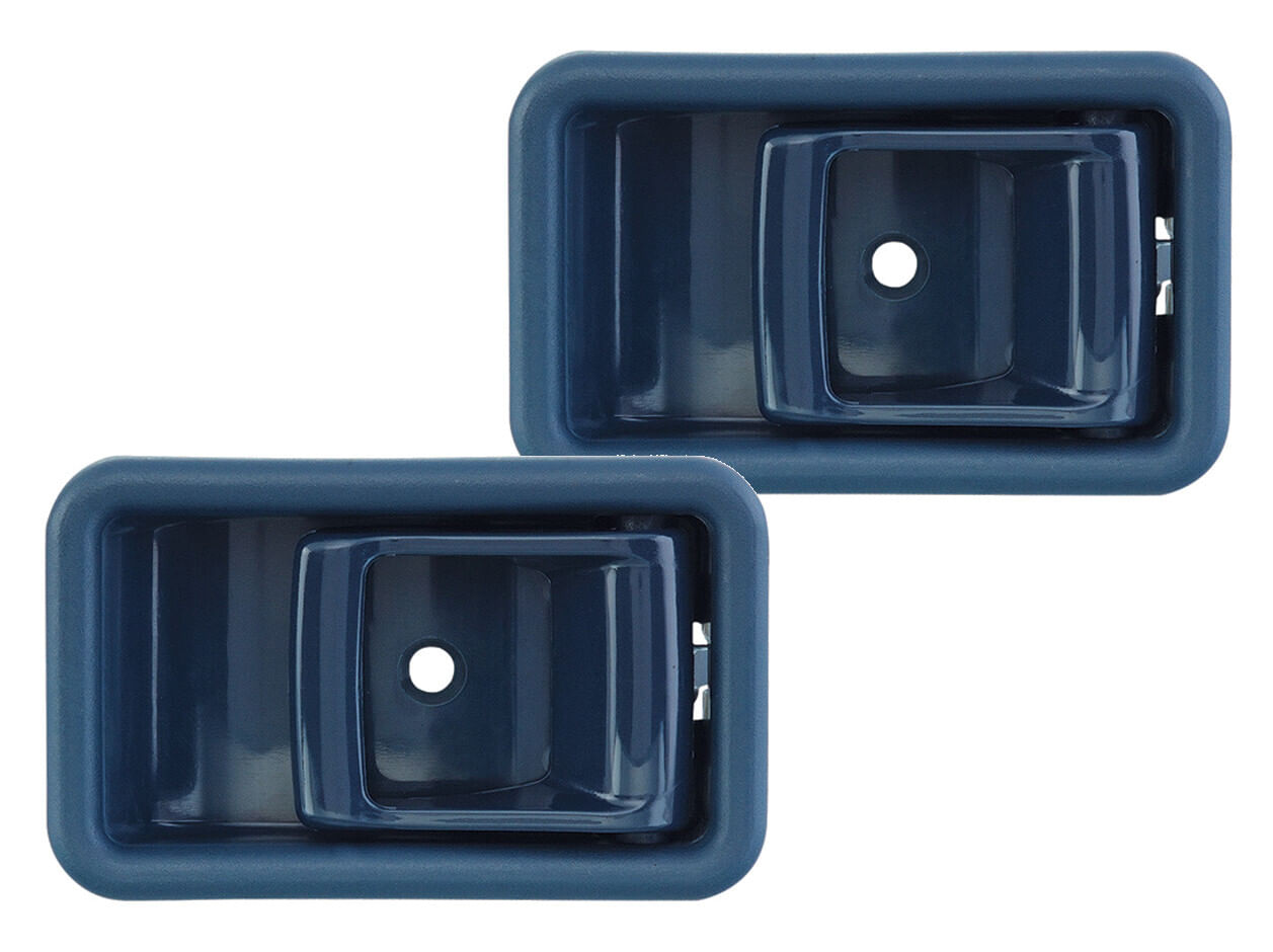 Par De Manijas De Puertas Interiores Delanteras O Traseras Azul