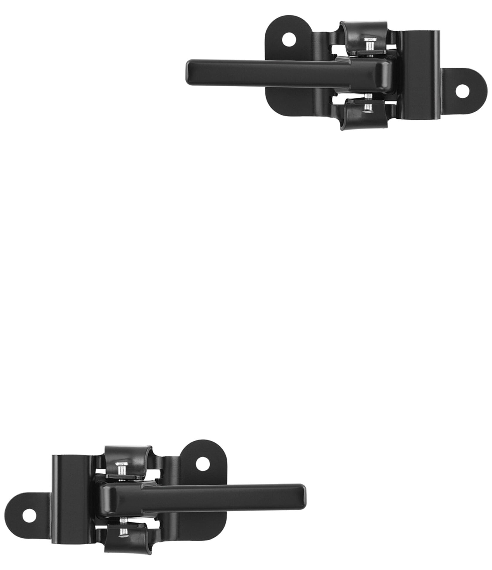 Par De Manijas De Puertas Interiores Delanteras Negro