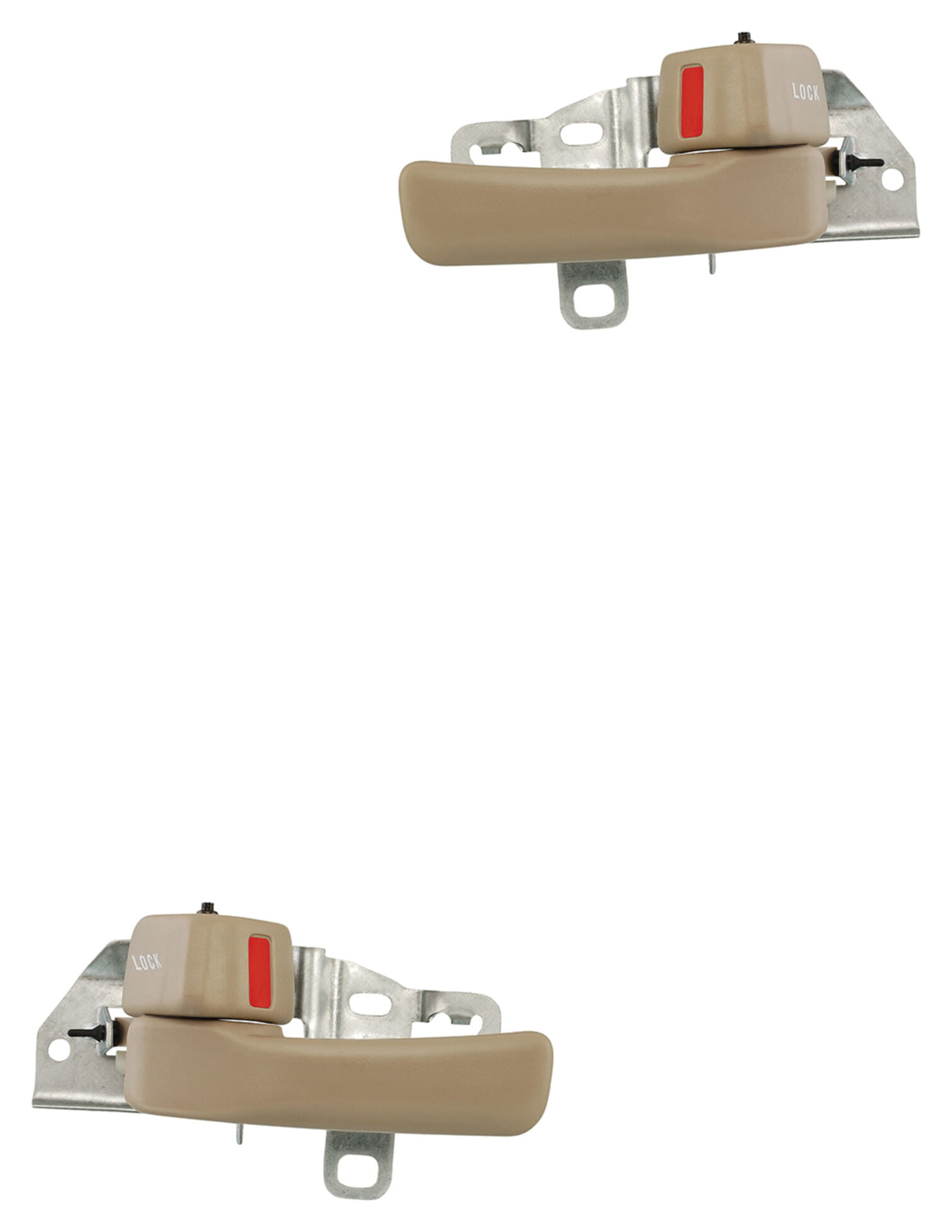 Par De Manijas De Puertas Interiores Delanteras O Traseras Beige
