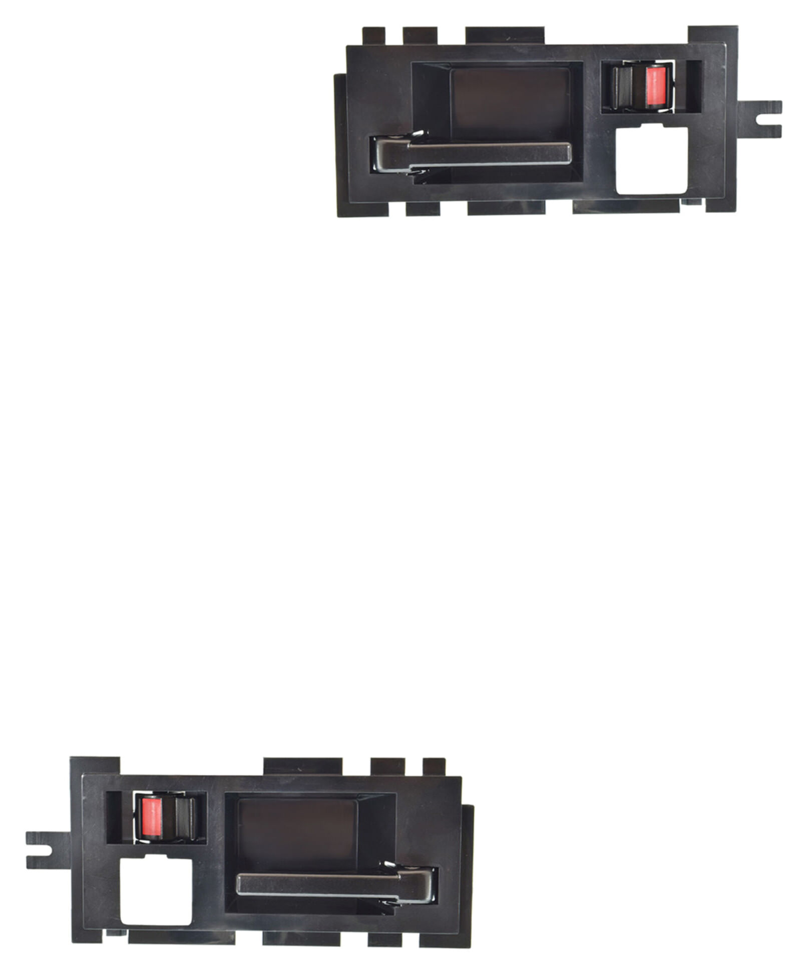 Par De Manijas De Puertas Interiores Traseras Negro
