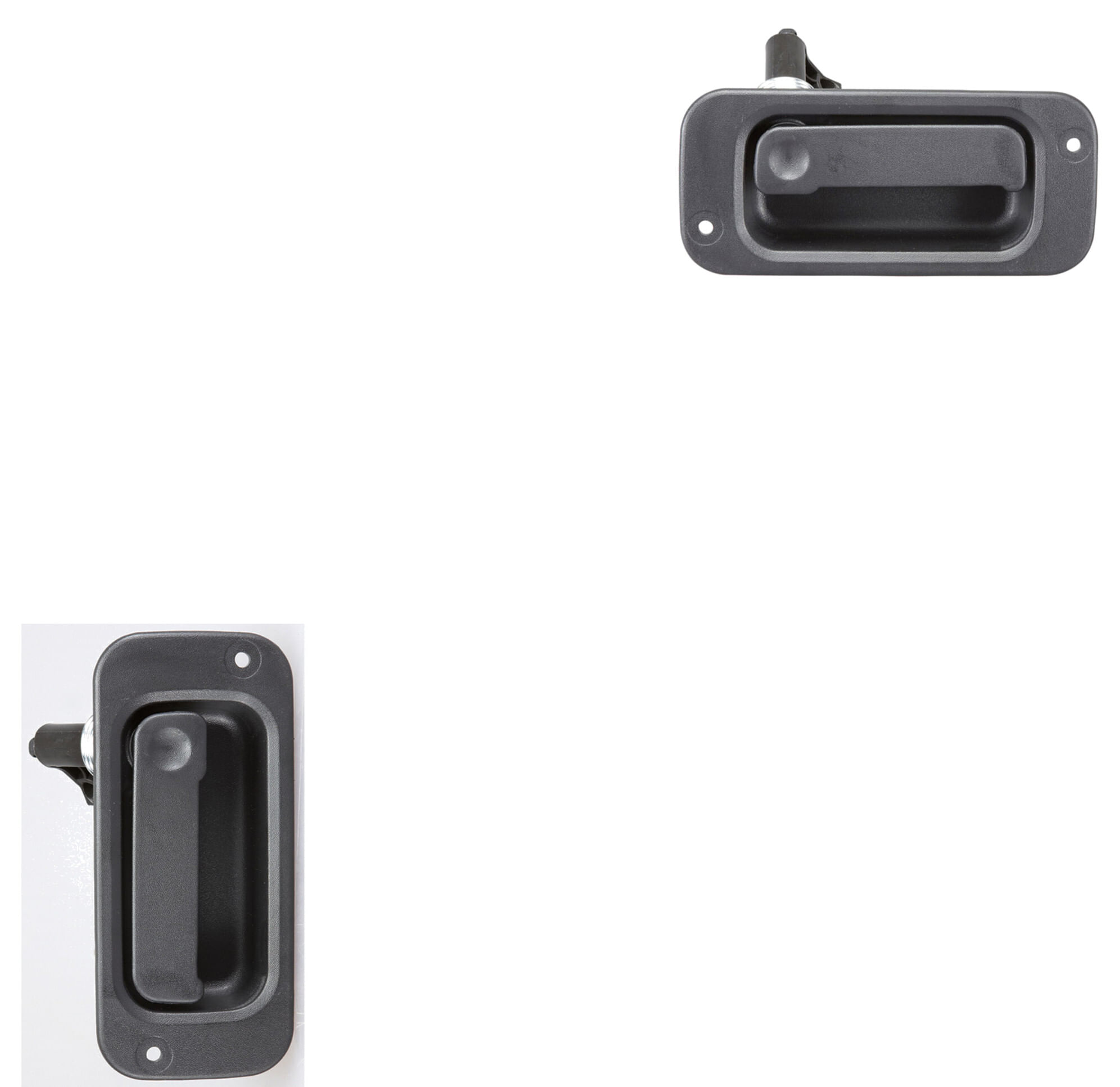 Par De Manijas De Puertas Interiores Traseras Negro