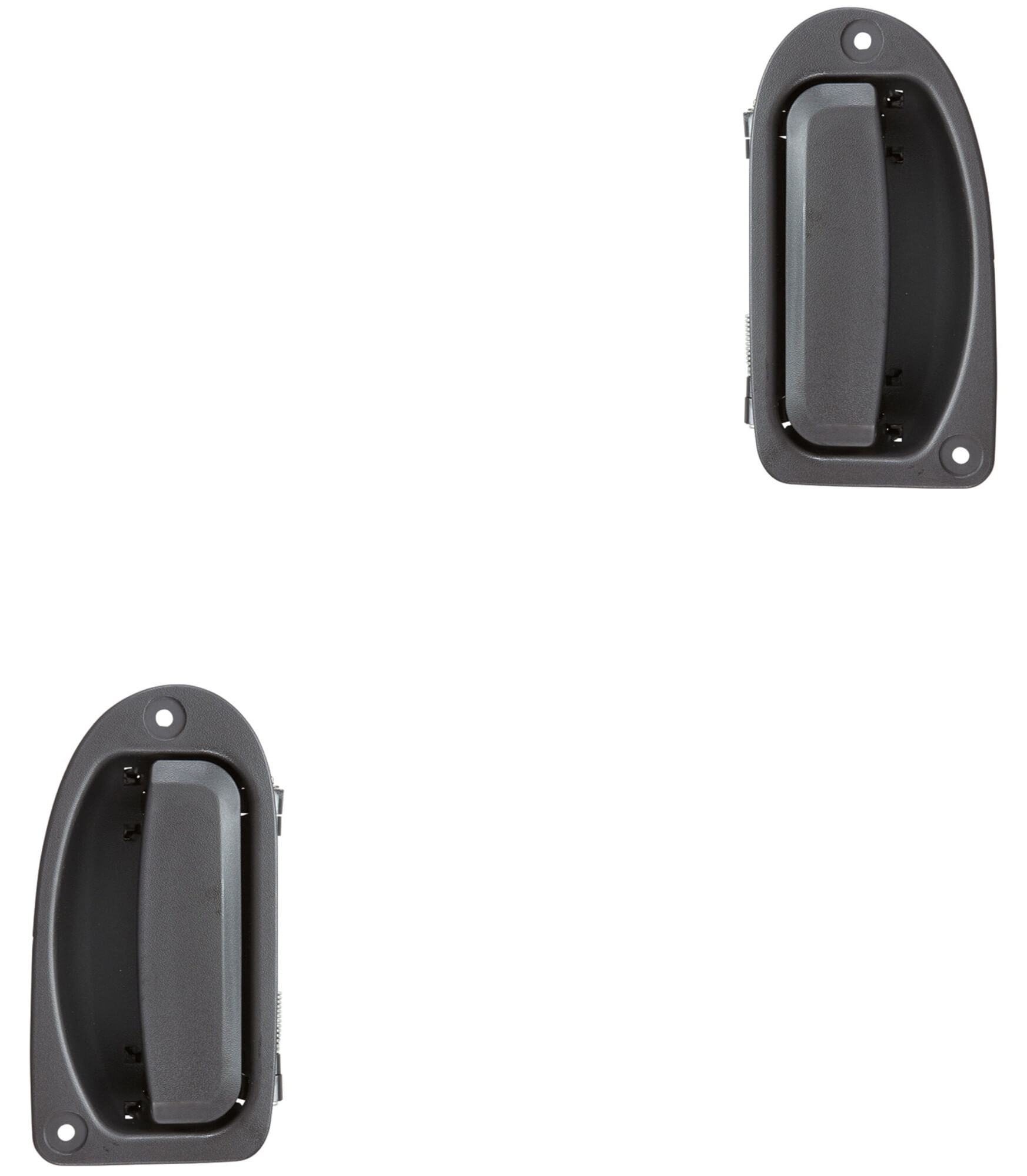 Par De Manijas De Puertas Interiores Traseras Negro